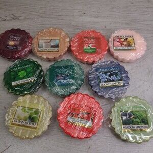 Yankee Candle Assorted Wax Melt Tart Lot of 10 NEW NOS